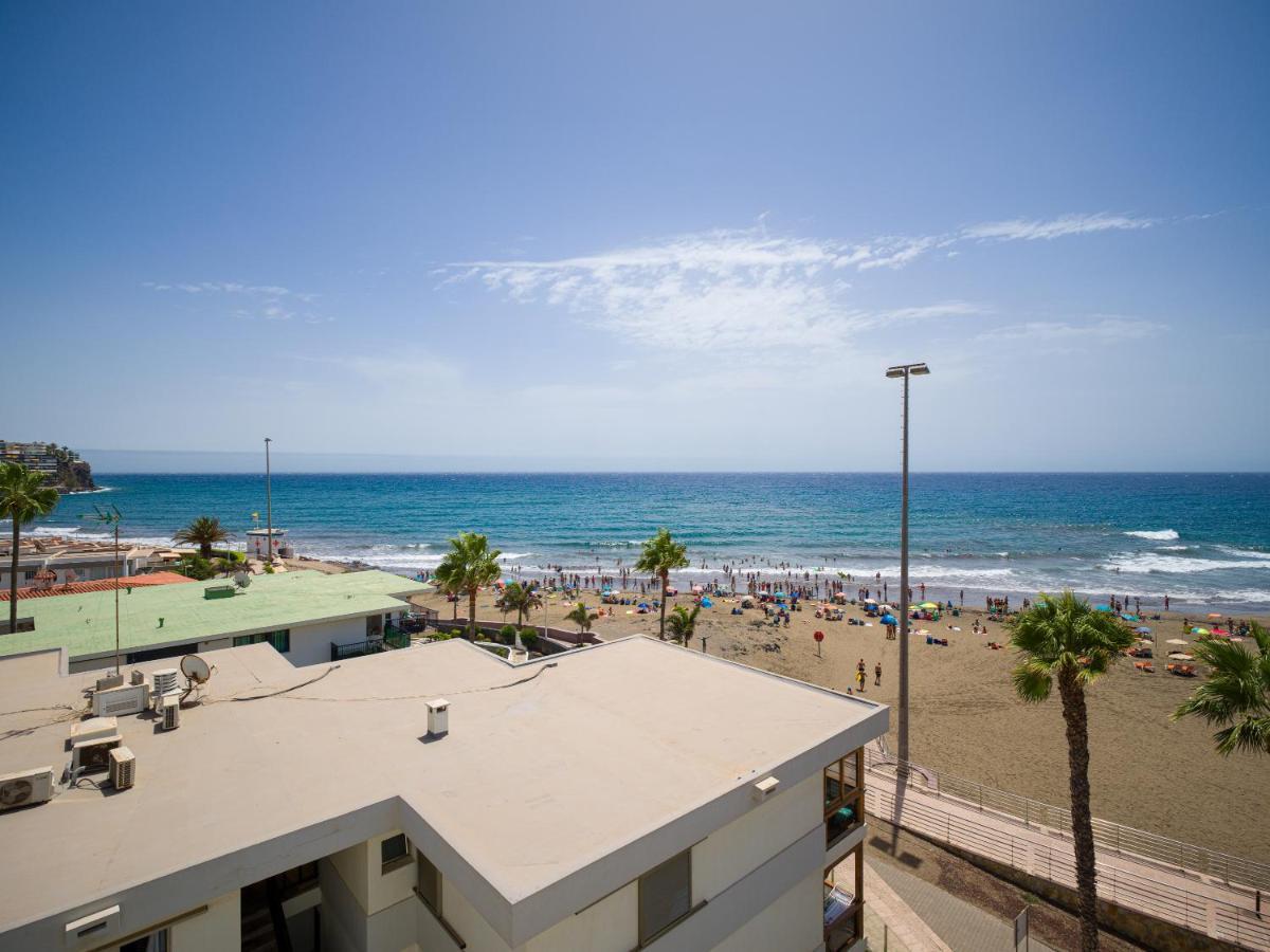 Precioso En 1ª Línea De Mar Apartamento San Agustín